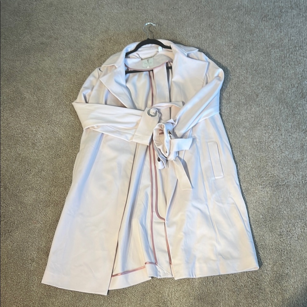 Ted Baker Cream Trench Coat Timeless Elegance